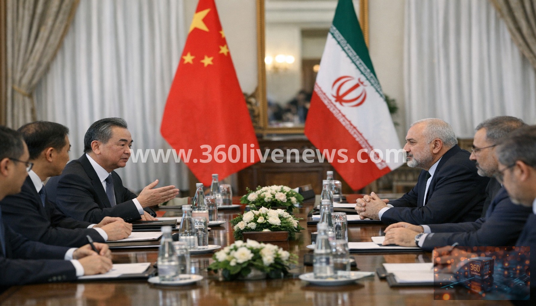 China and Iran hold talks as ceasefire holds in wider conflict