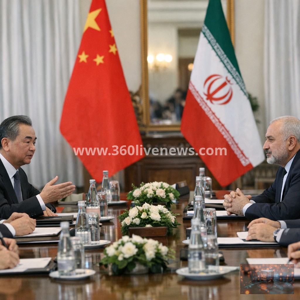 China and Iran hold talks as ceasefire holds in wider conflict
