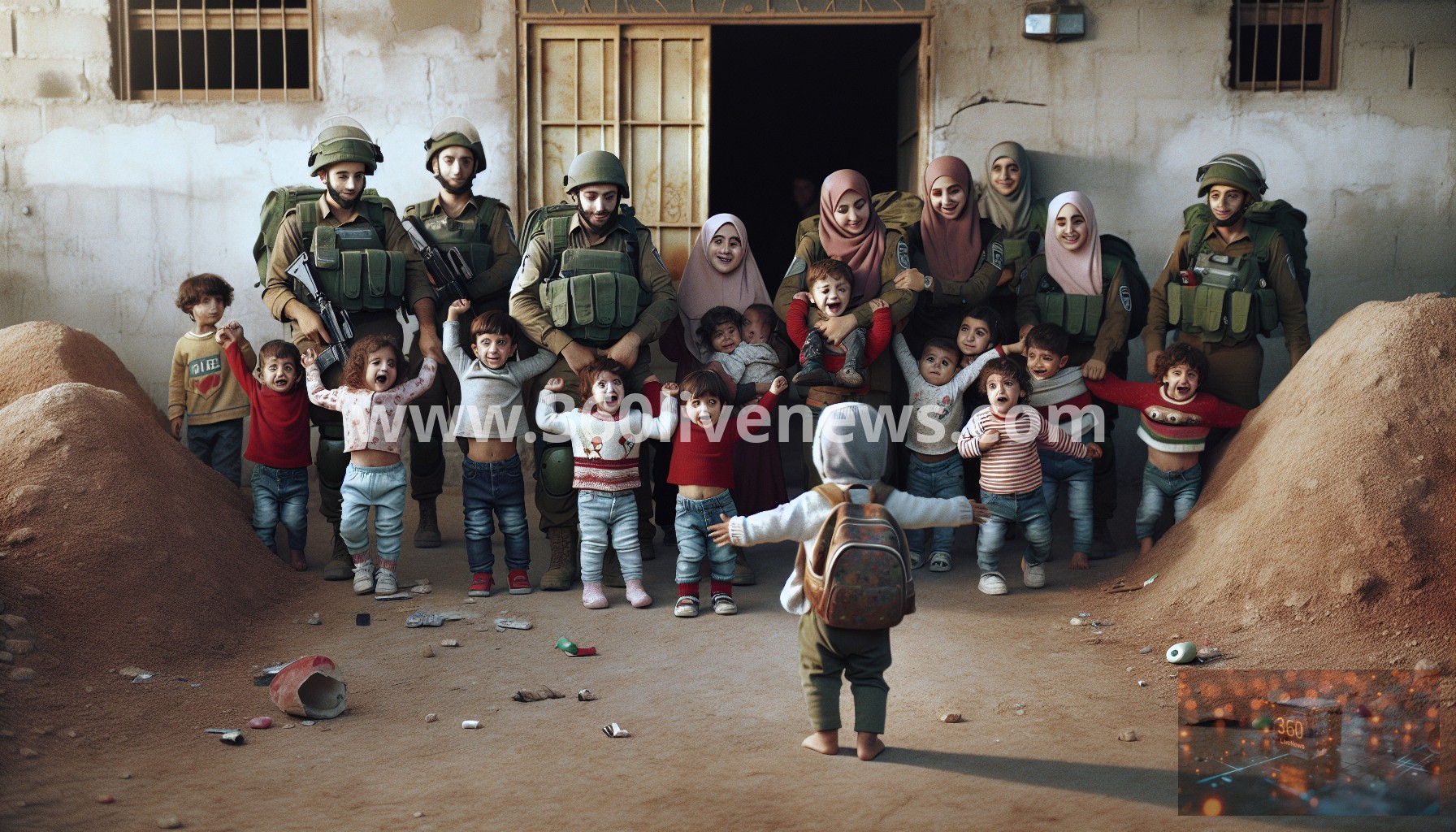 Eight Palestinian toddlers return home to Rafah after being evacuated from Gaza for over two years during ongoing conflict