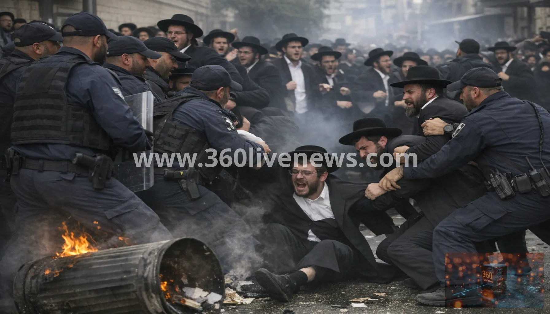 Israel's ultra-Orthodox military service dispute intensifies amid arrests and protests