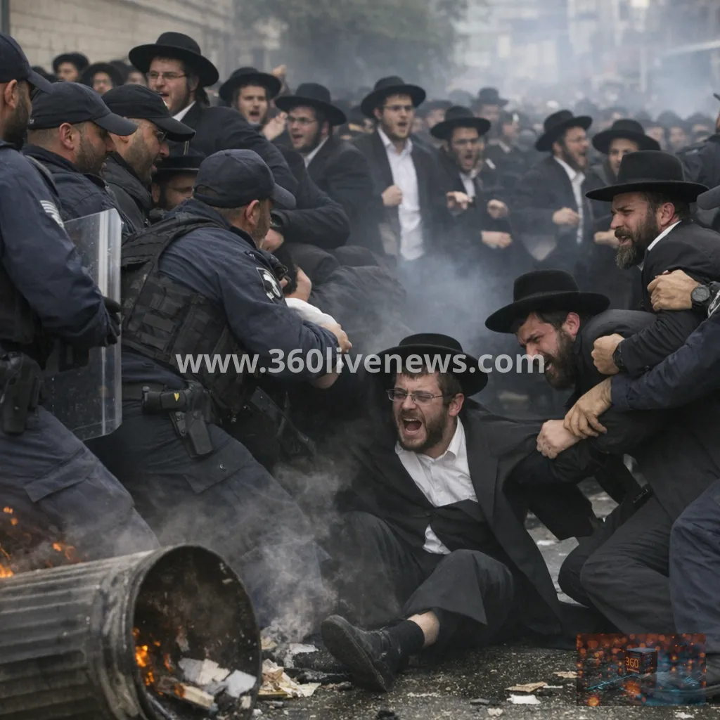 Israel's ultra-Orthodox military service dispute intensifies amid arrests and protests