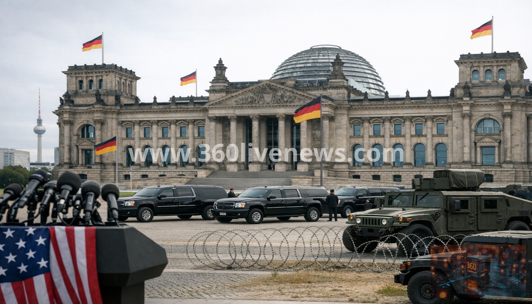 US President Trump Threatens Troop Reduction in Germany Following Chancellor Merz's Criticism