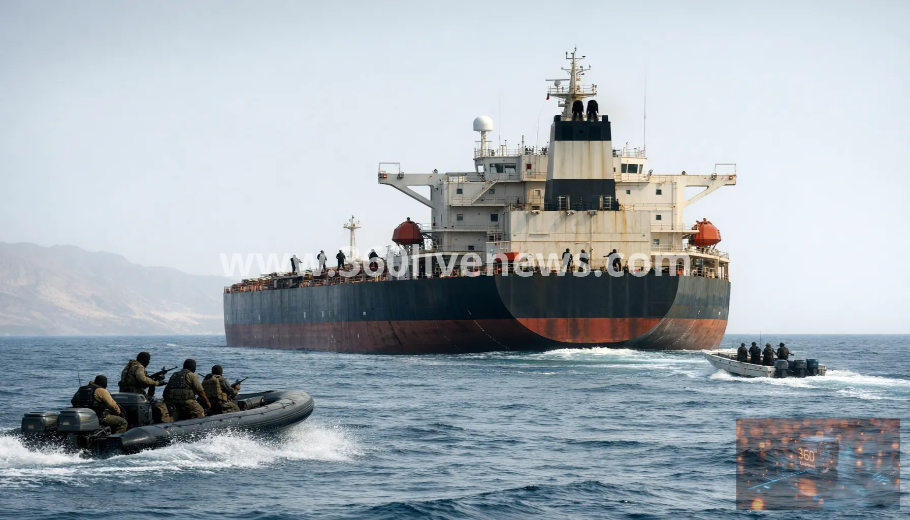 Armed men seize tanker off Yemen and divert it toward Somalia