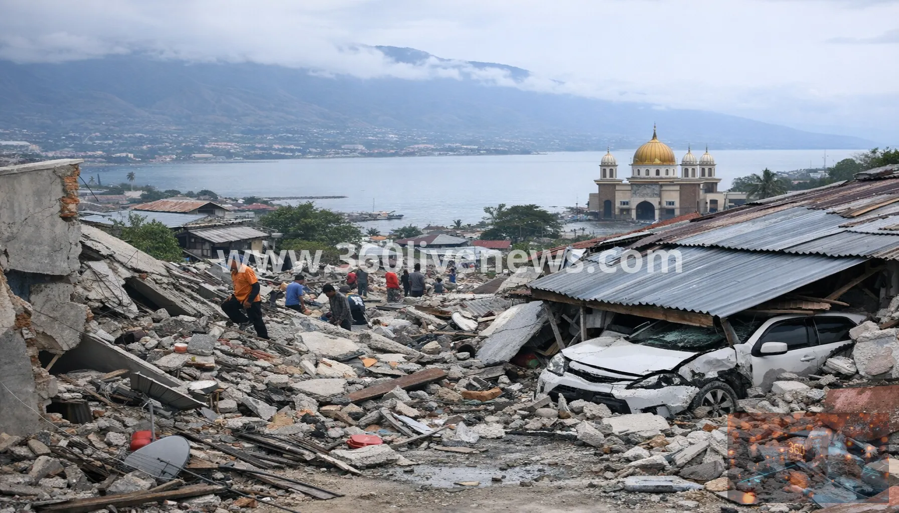 Magnitude 6.7 earthquake strikes near Palu in central Sulawesi, Indonesia