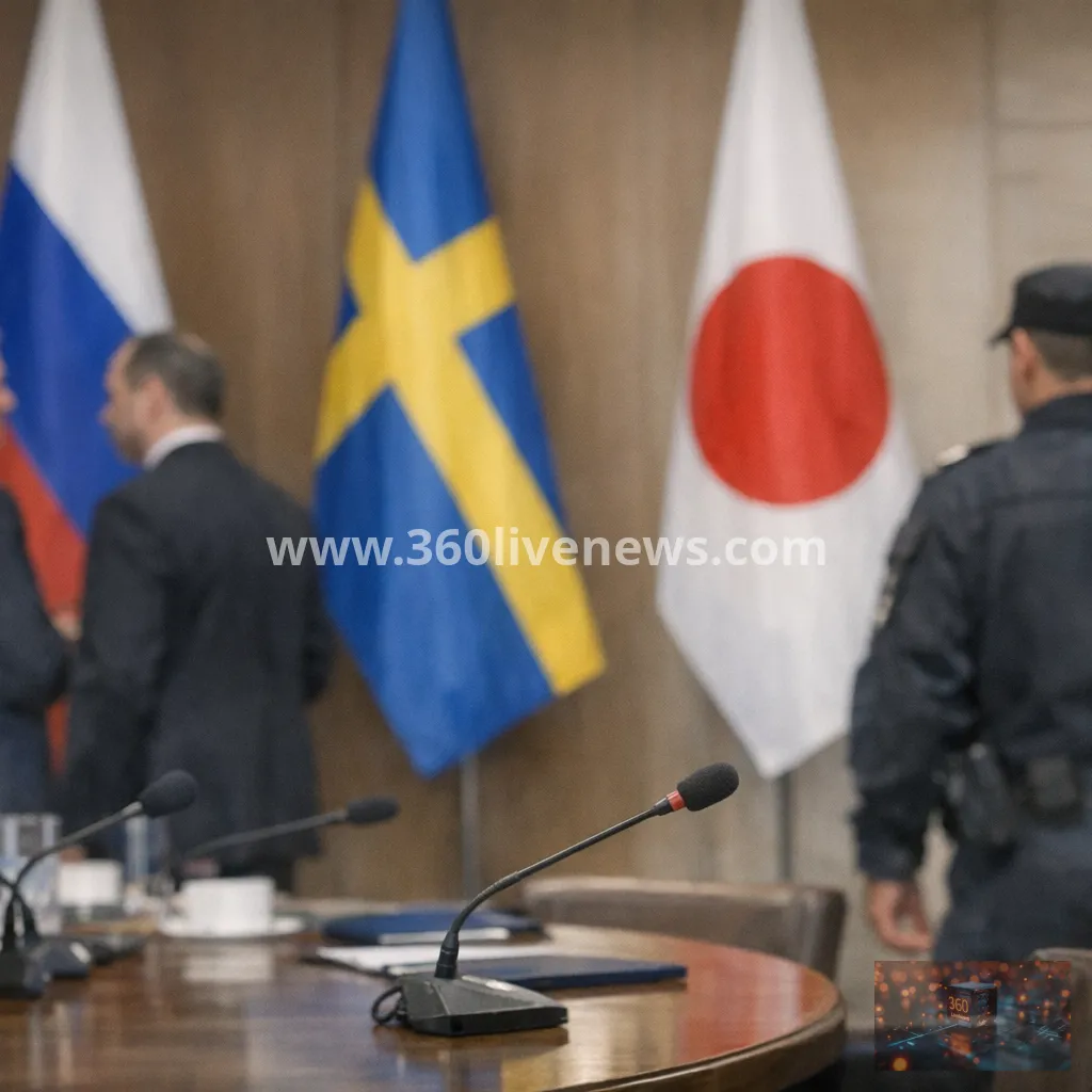 Russia detains Swedish national and Japanese journalist amid prisoner-swap talk