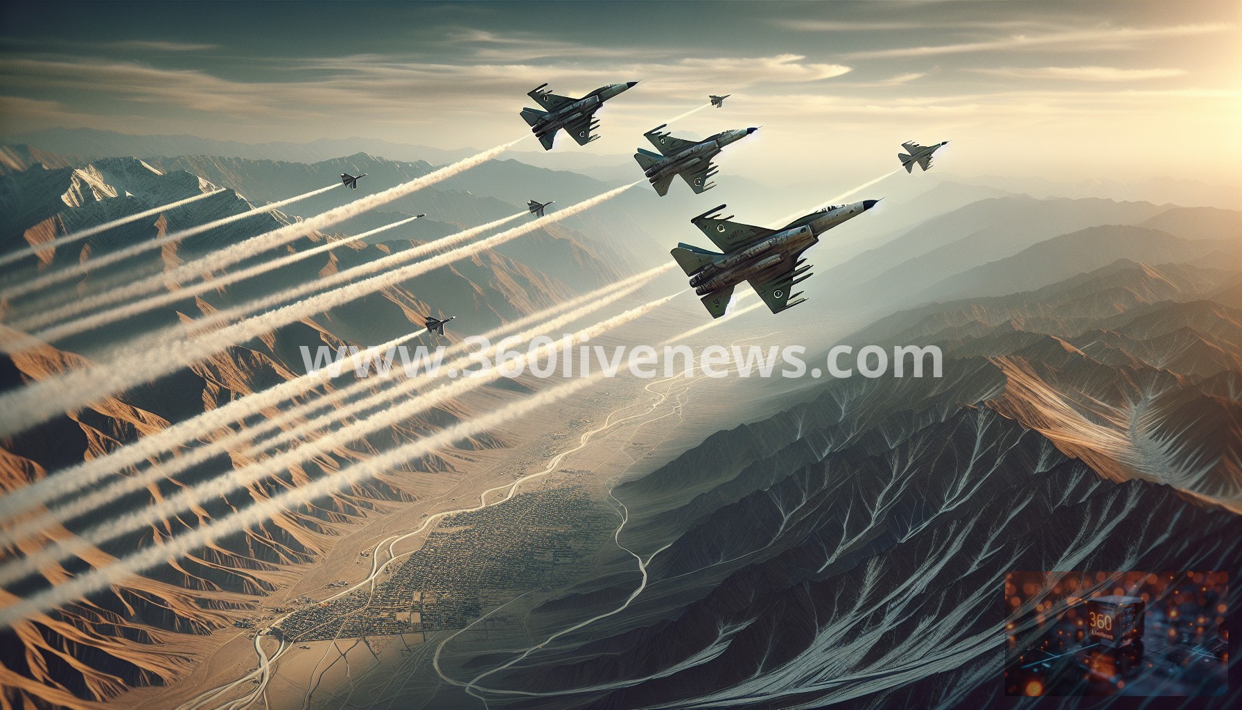 Pakistan Intensifies Air Campaign Against Taliban in Afghanistan Amid Border Tensions