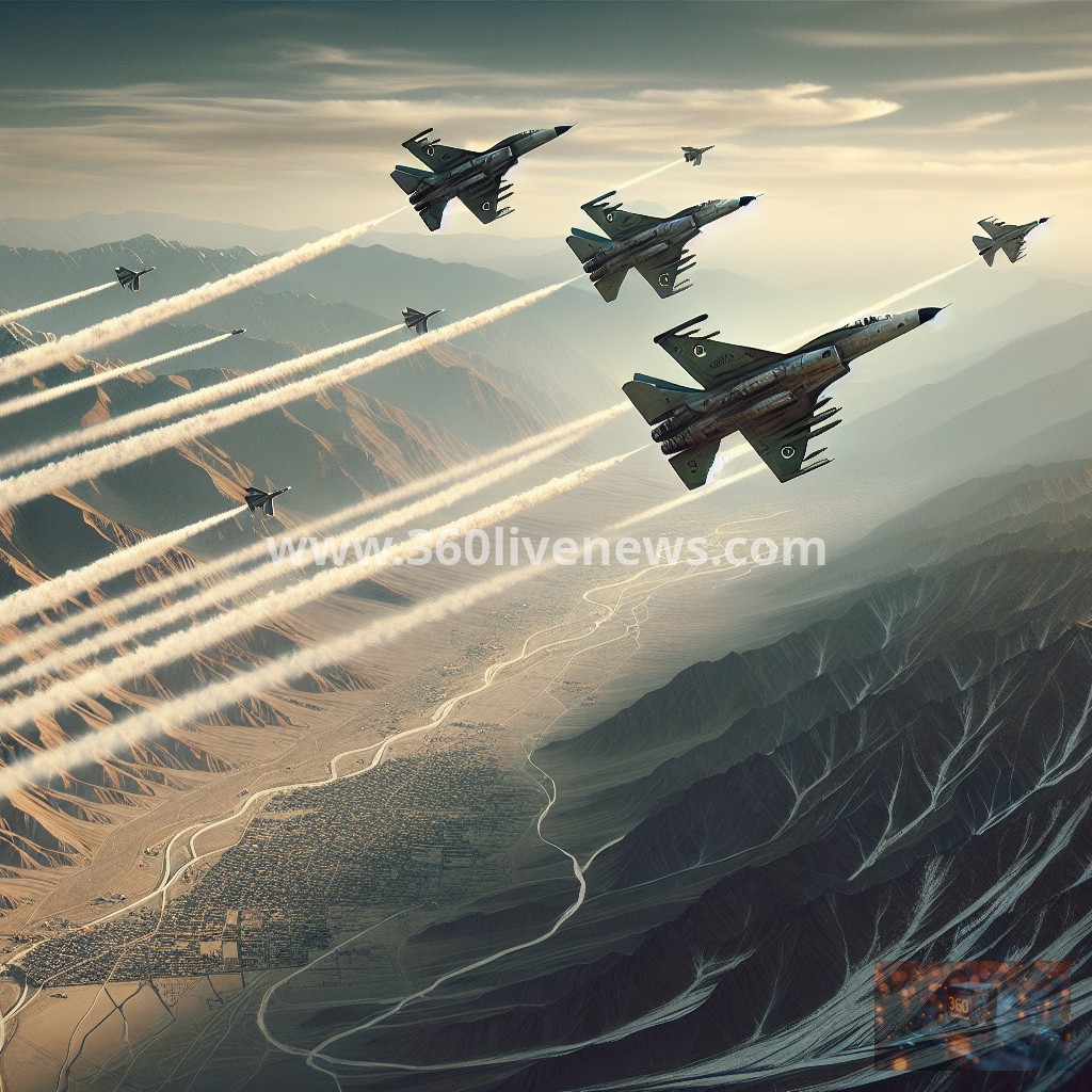 Pakistan Intensifies Air Campaign Against Taliban in Afghanistan Amid Border Tensions