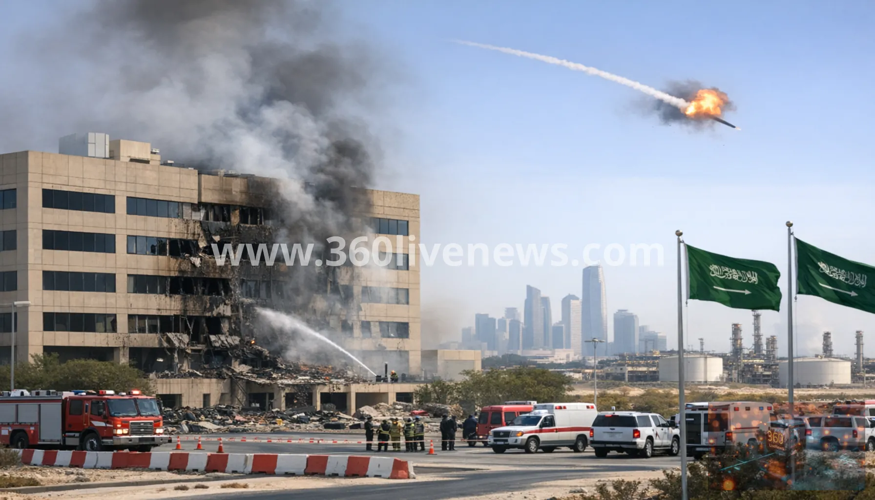Saudi airports hit as Houthi attacks kill 13 in Riyadh and disrupt air travel