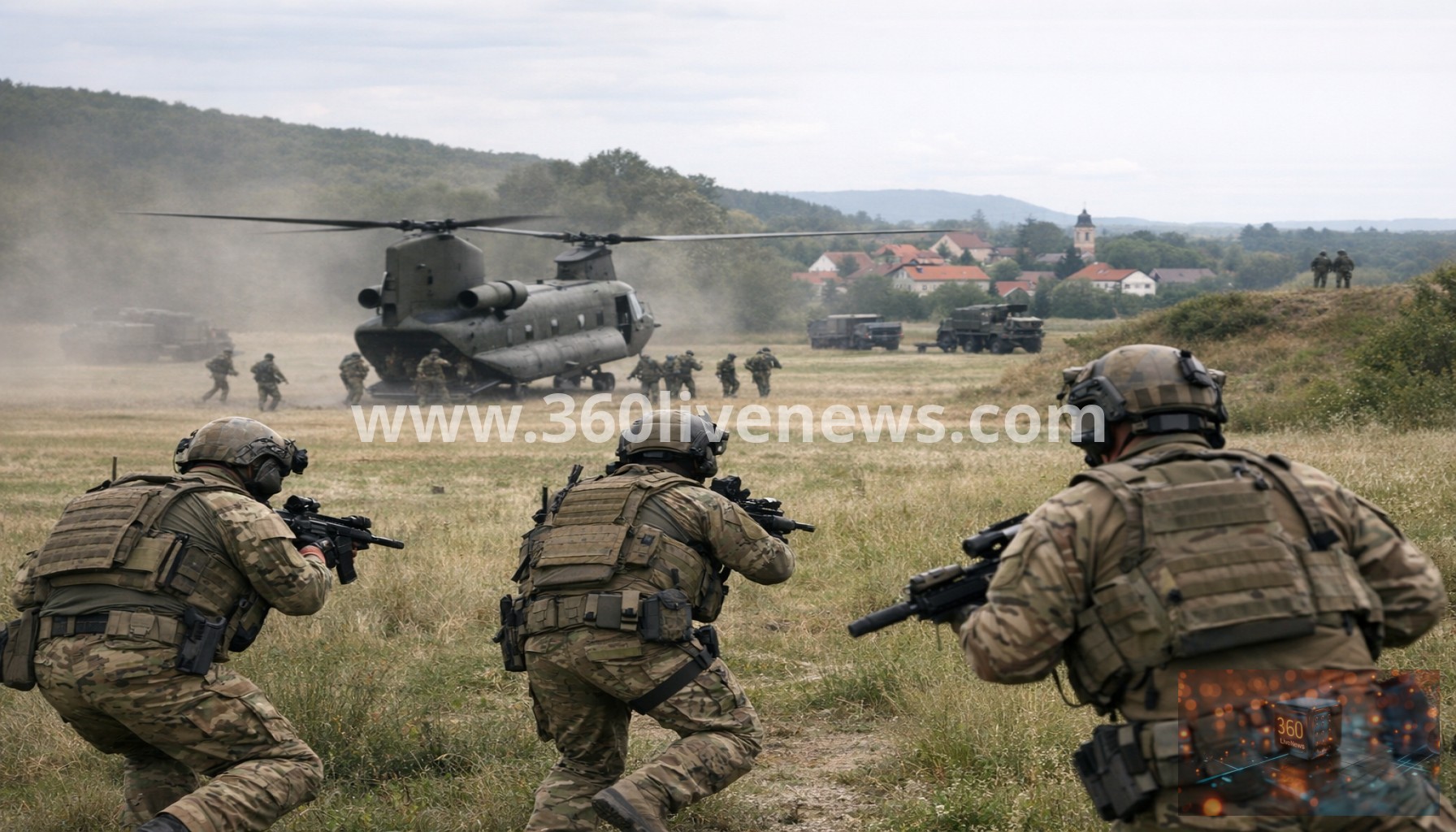 NATO special forces exercise in Europe takes place amid reduced US support for allies