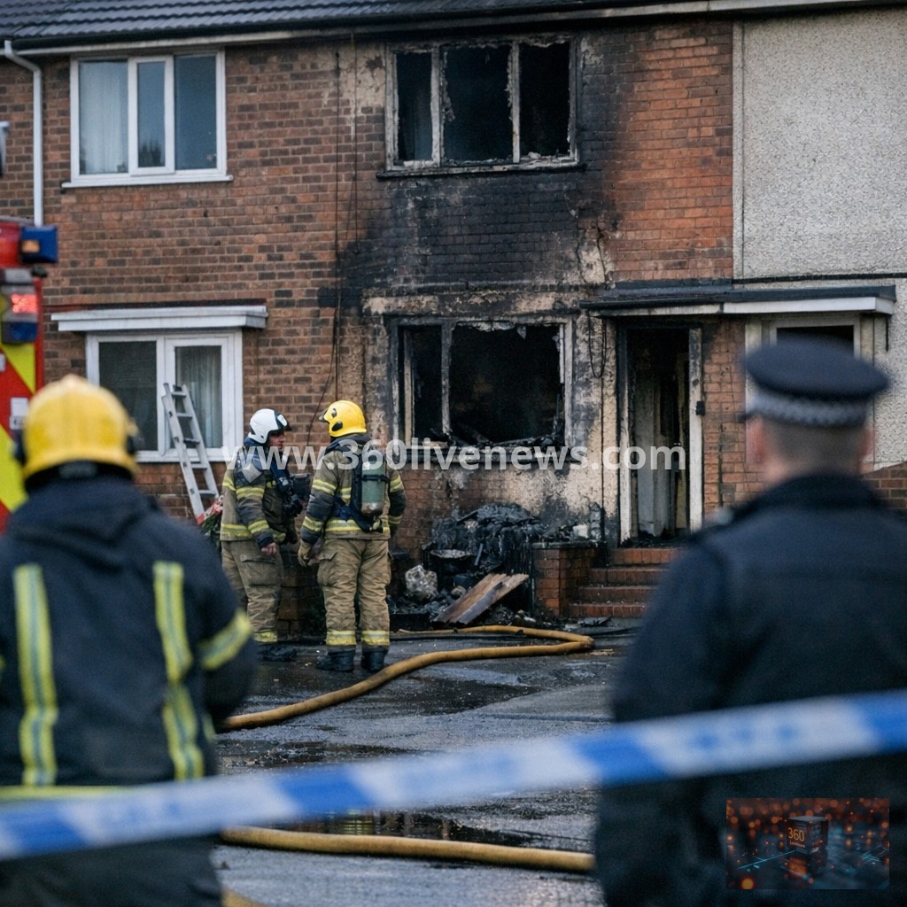 Two children die in house fire in Wolverhampton