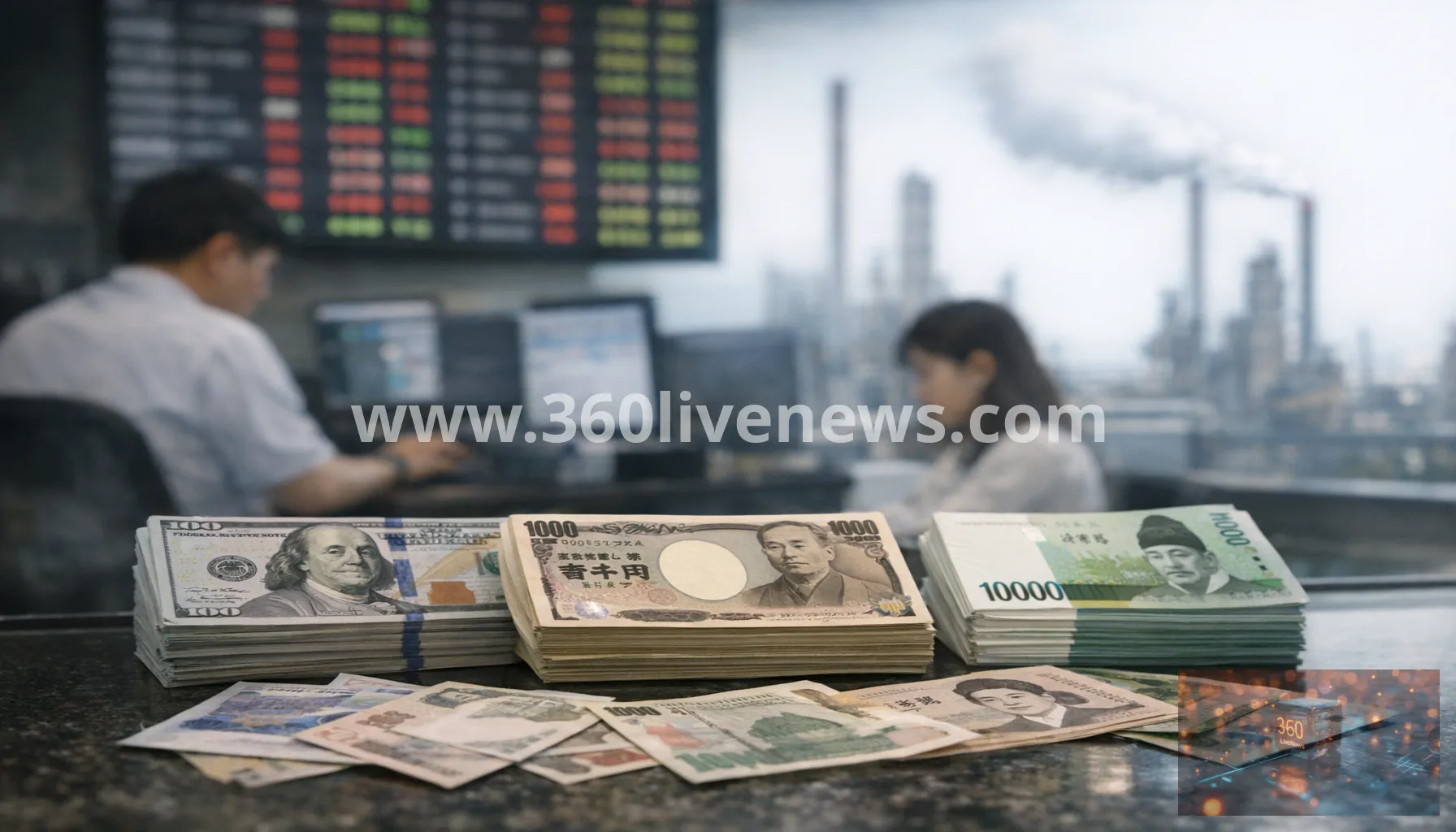 Asian currencies weaken as dollar strength and higher energy costs add pressure