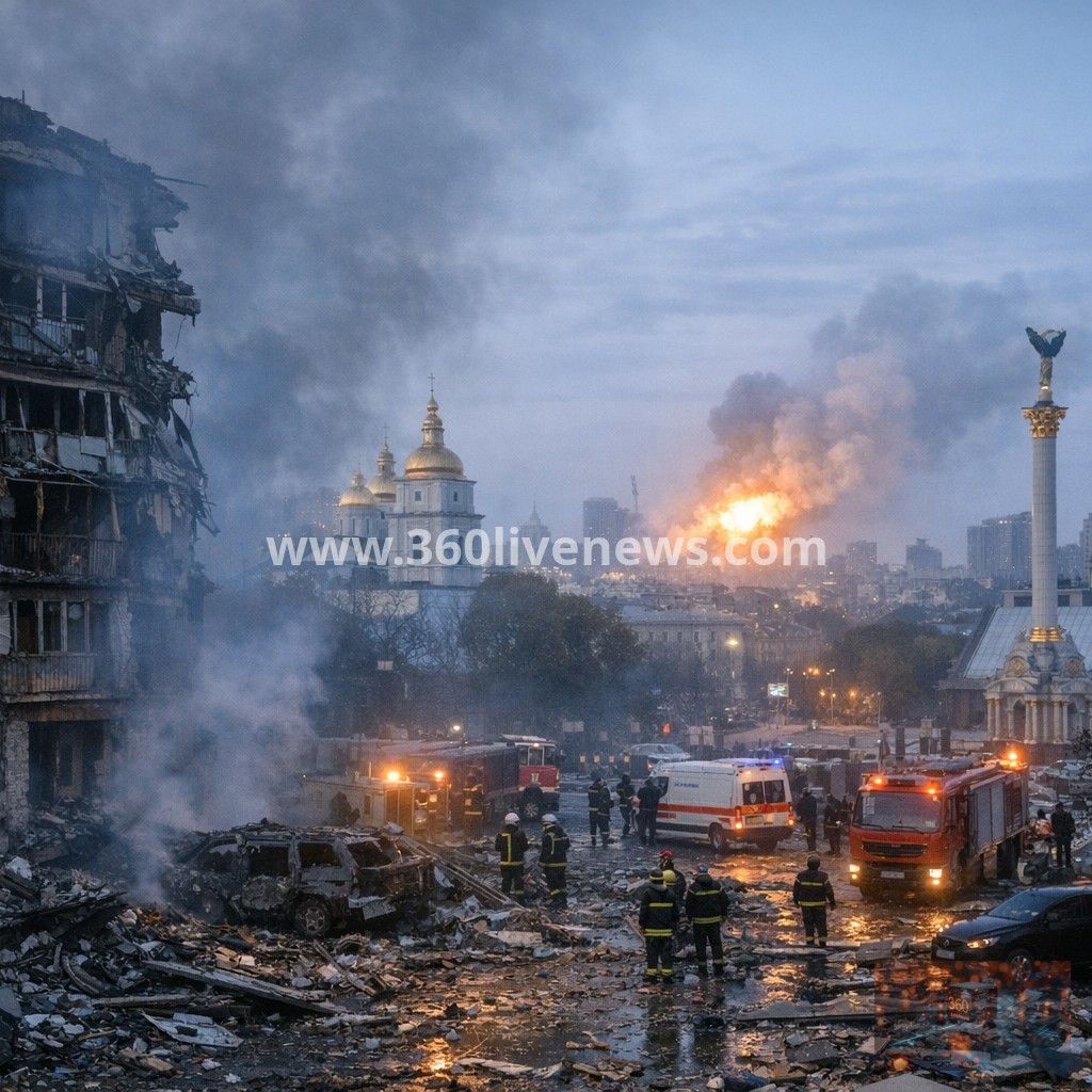 Russian missile strike on Kyiv apartment block kills 24