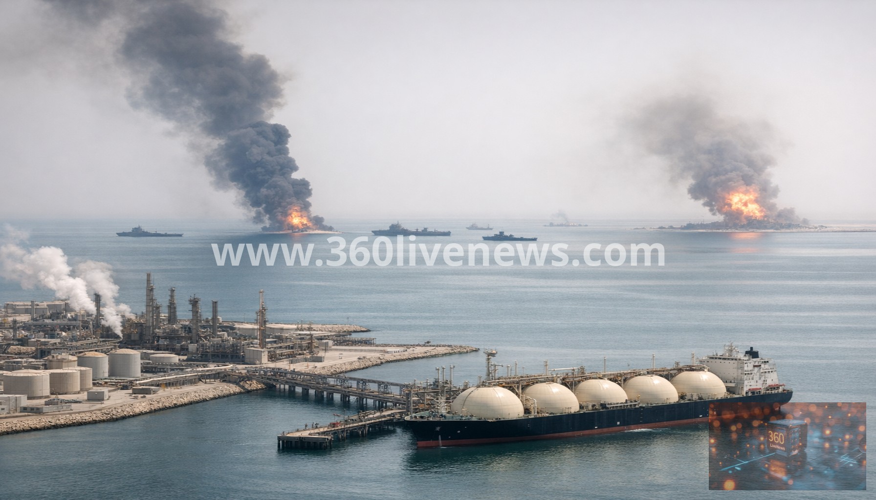 Iranian strikes and blockade paralyse Qatar gas exports
