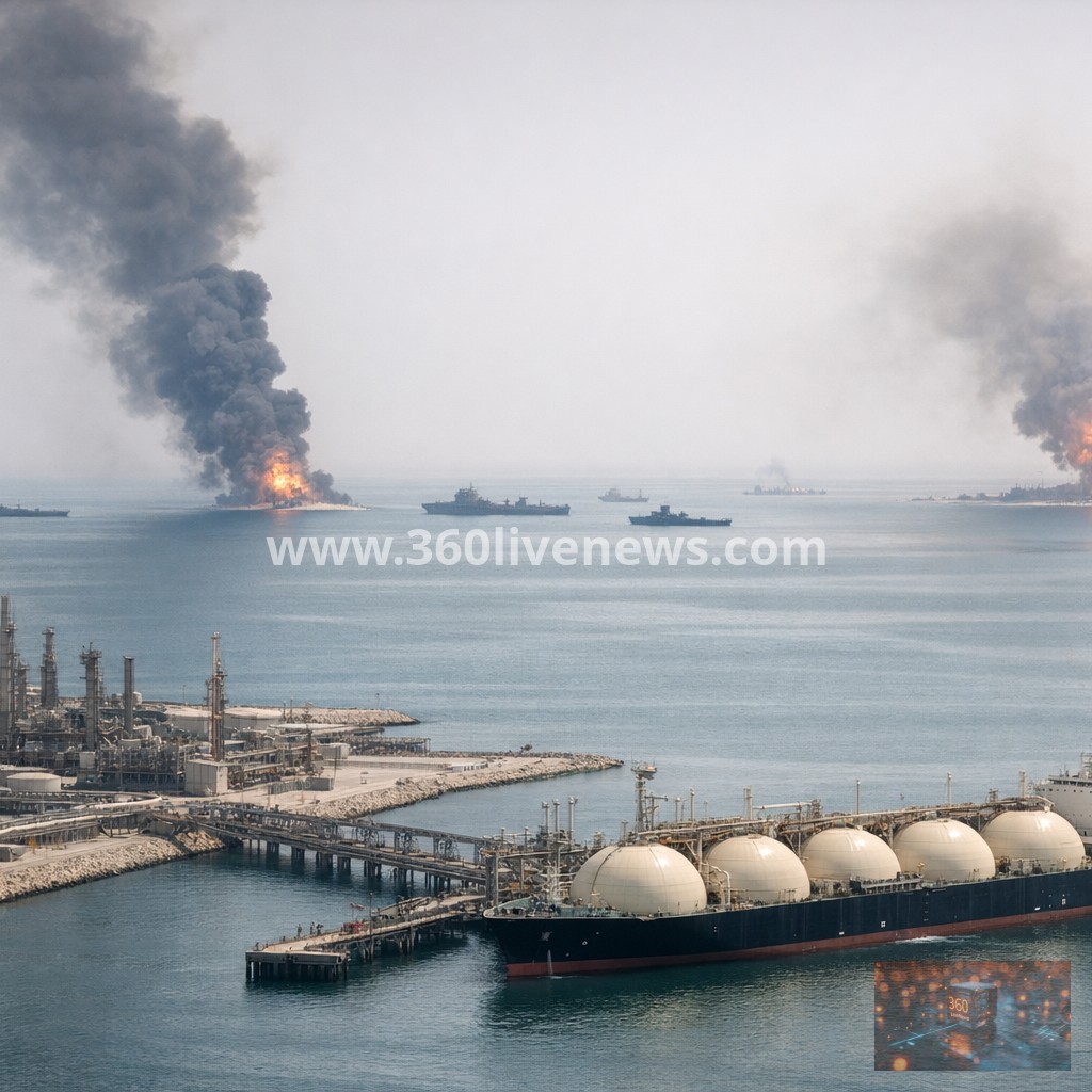 Iranian strikes and blockade paralyse Qatar gas exports