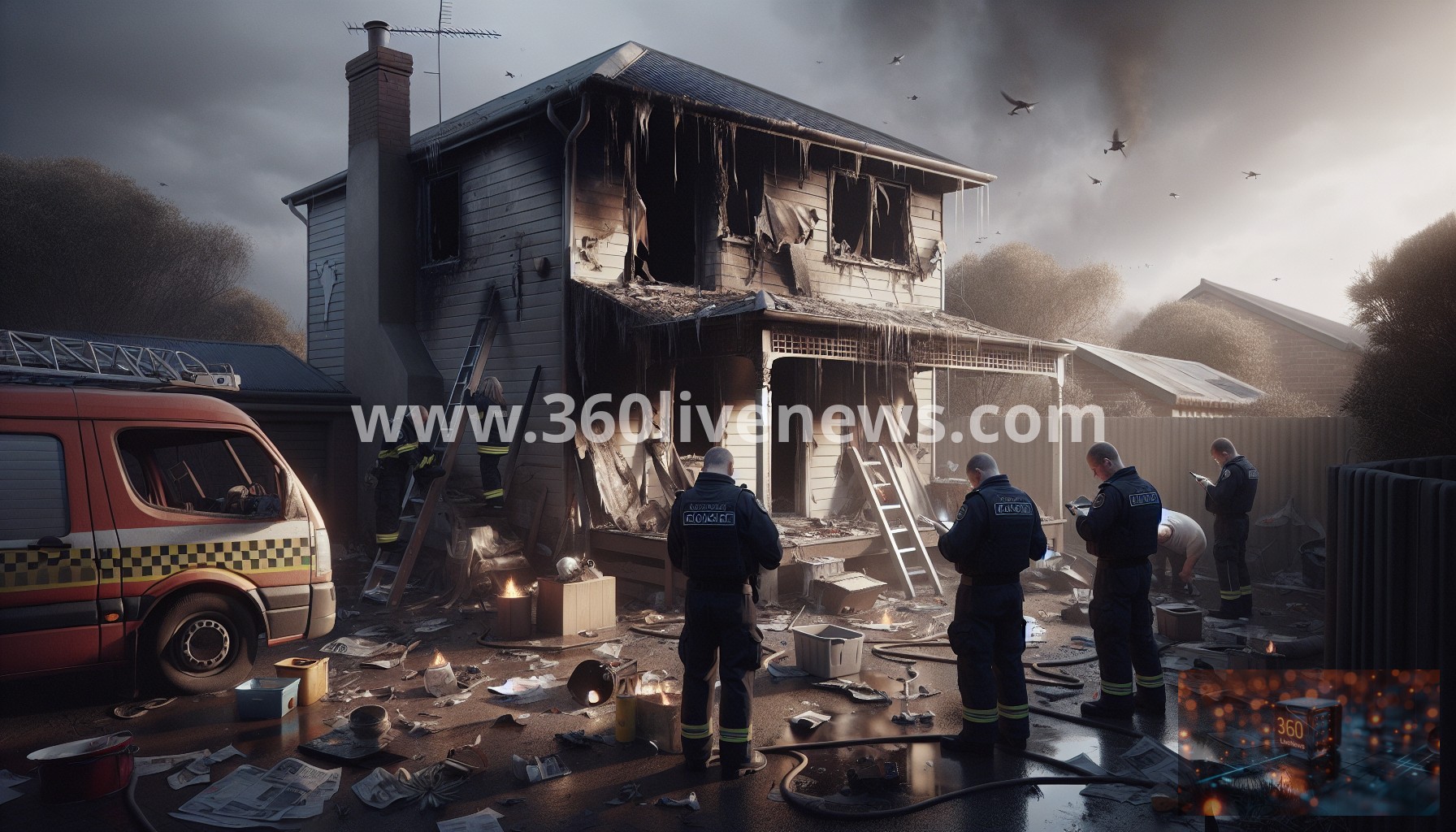 Firefighters find deceased individual inside unit after house fire in Devonport, Tasmania, investigation underway