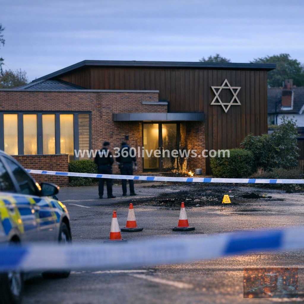 Third arrest made over attempted arson at Finchley Reform Synagogue