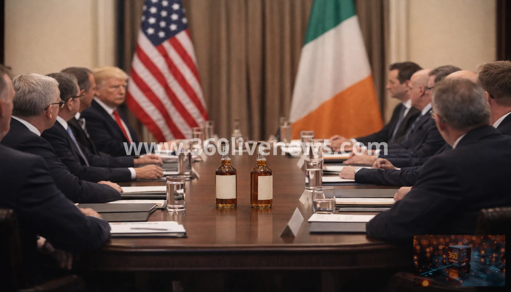 US-Ireland talks continue on removing whiskey tariffs