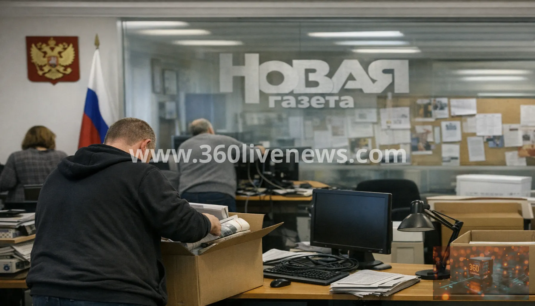 Novaya Gazeta says it will shut down under Kremlin pressure