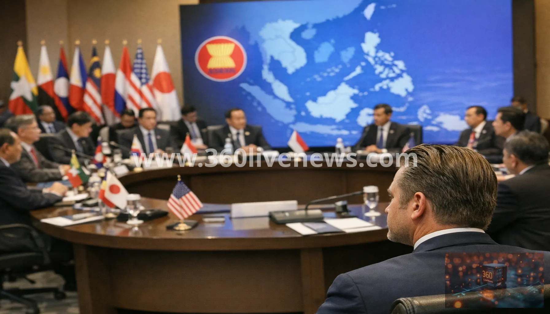 Hegseth attends ASEAN defence talks in Manila amid South China Sea tensions