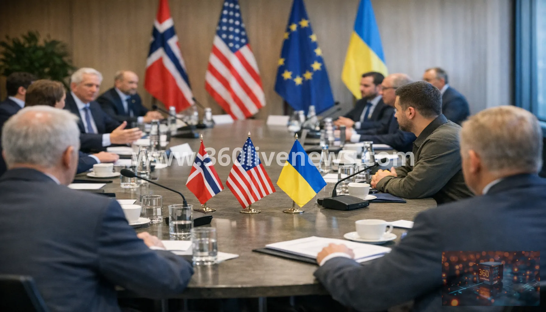 Trump pressures Ukraine to make a deal with Russia as Oslo talks continue