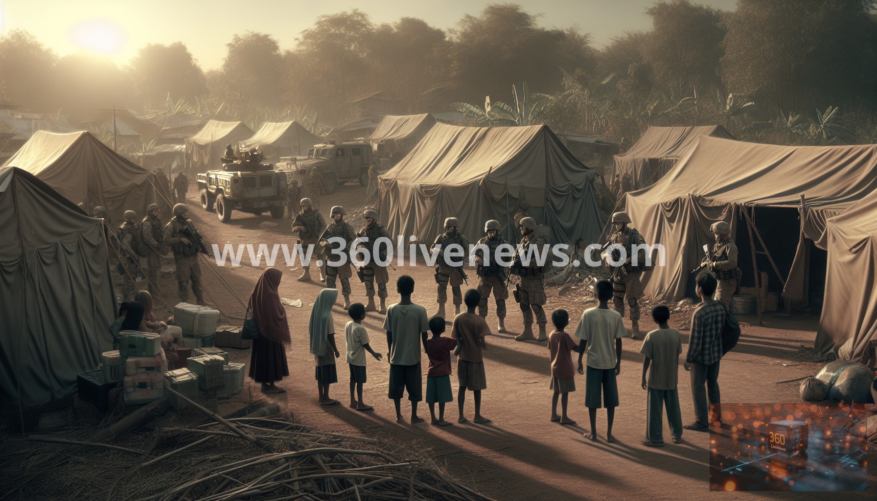 Conflict Escalates in Beit Imrin Village as Israeli Army Clashes with Residents Amid Settler Tent Establishment