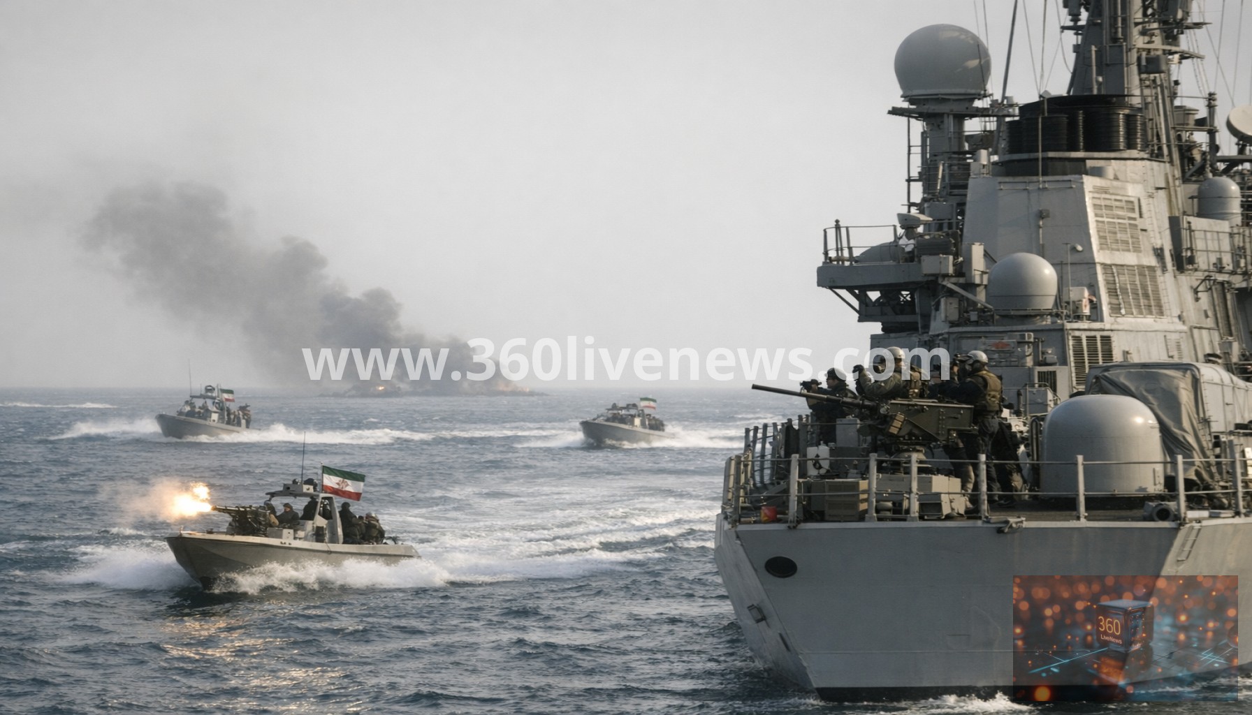 Rubio warns Iranian boats firing at Americans will be blown up