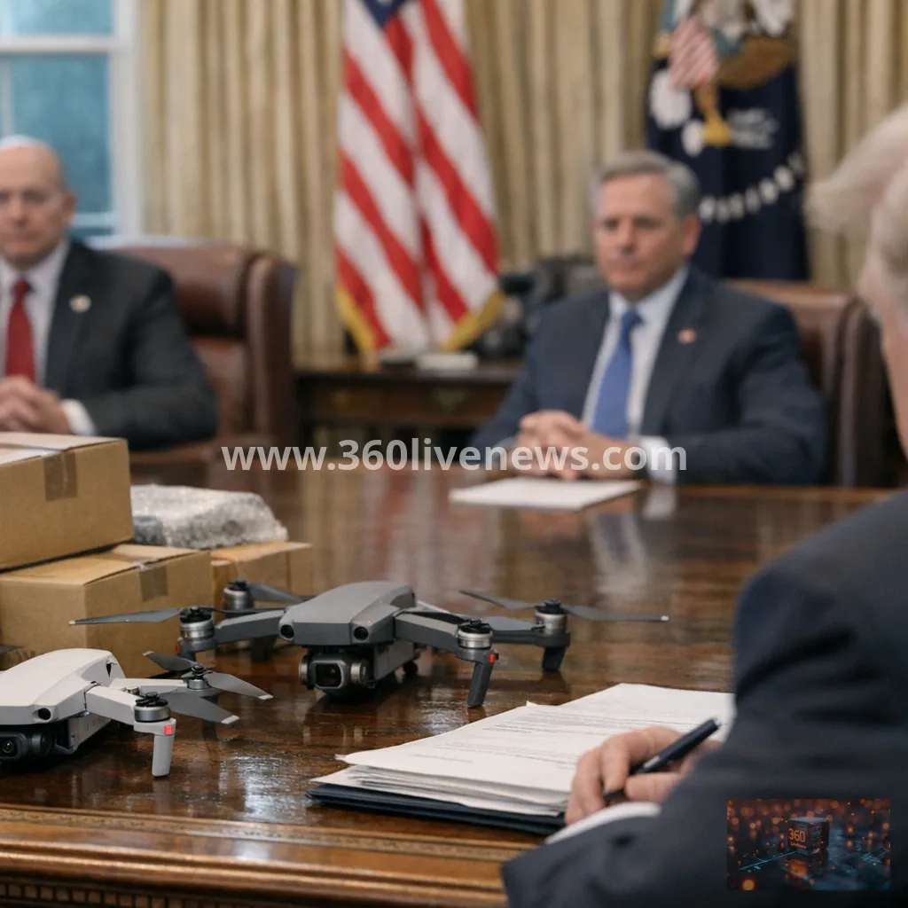 Trump imposes tariffs of up to 100% on imported drones
