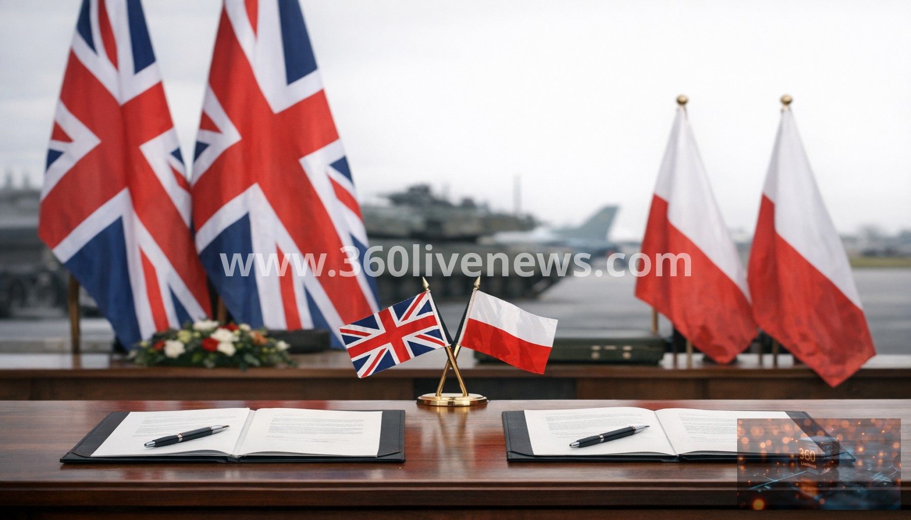 UK and Poland sign defence pact amid warnings over Russian aggression
