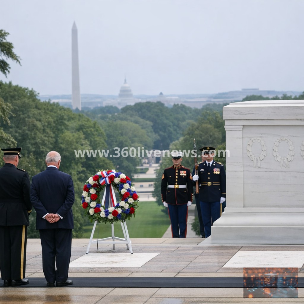 King Charles III concludes US state visit with Arlington tribute