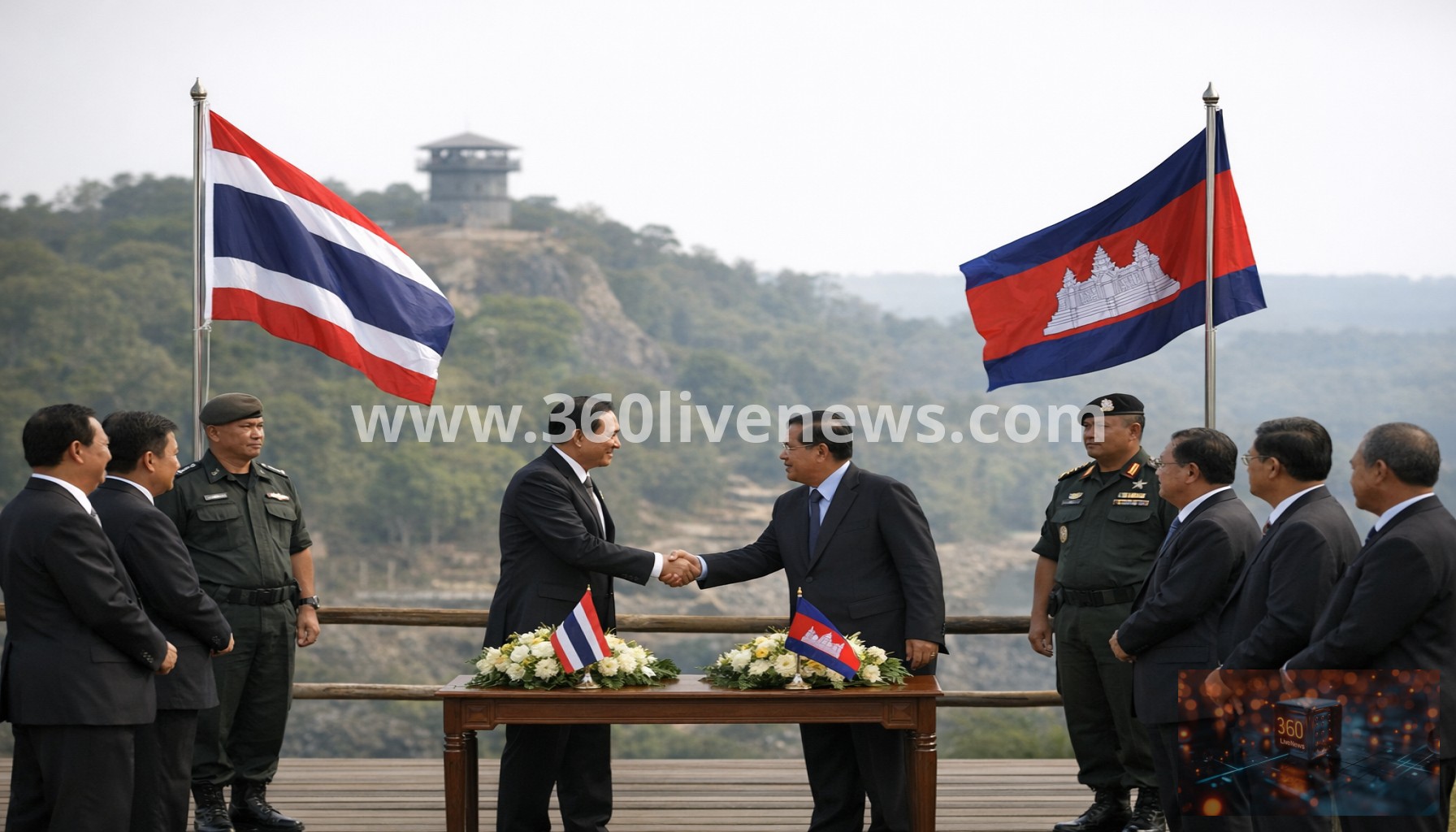 Thailand and Cambodia pledge lasting peace after border clashes