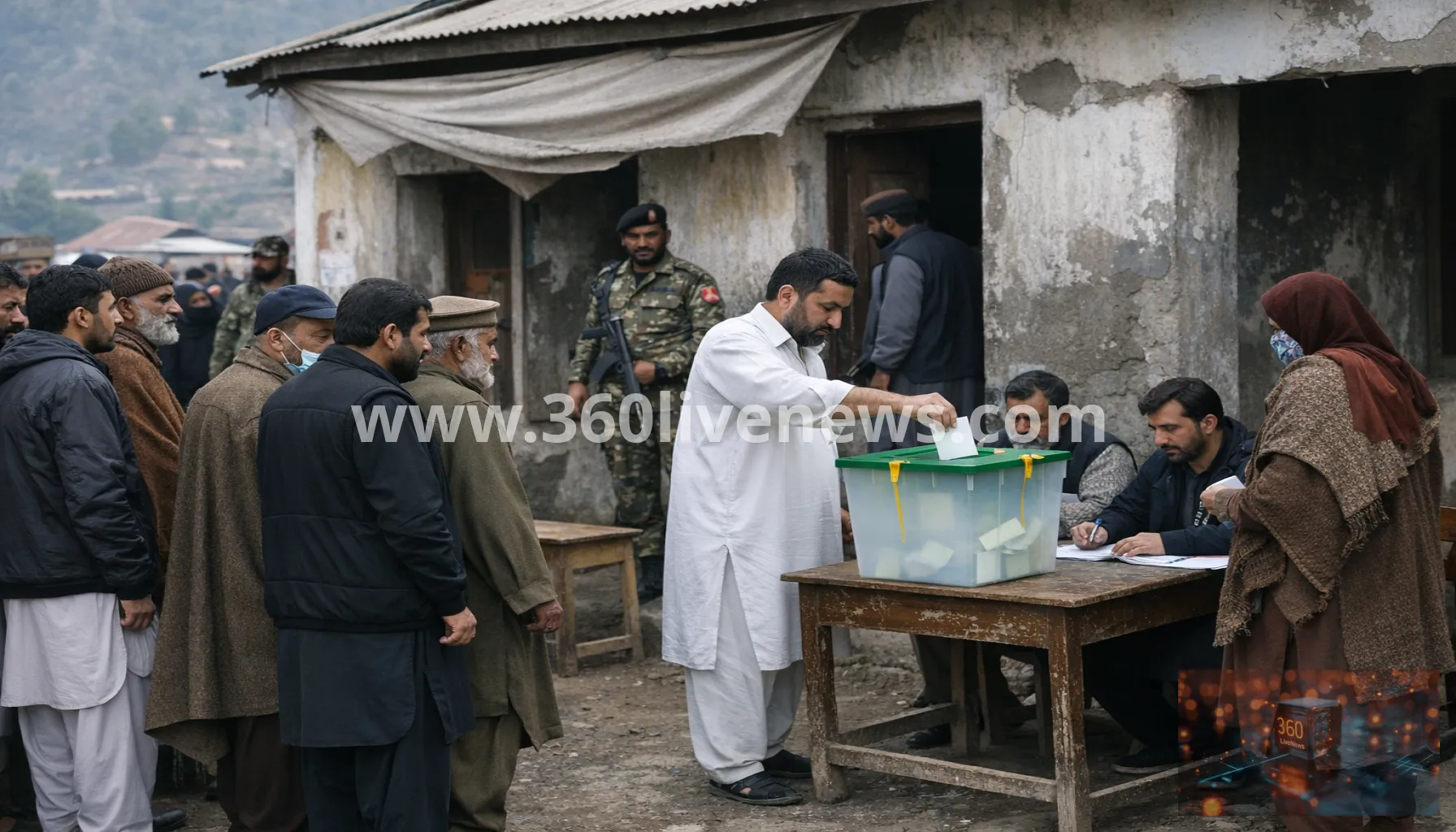 Pakistan-administered Kashmir votes in reduced third phase amid unrest