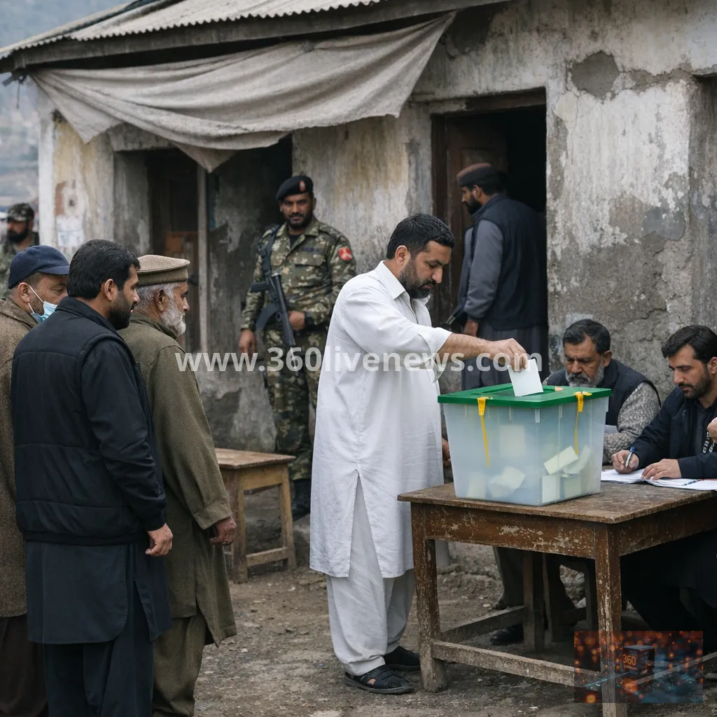 Pakistan-administered Kashmir votes in reduced third phase amid unrest