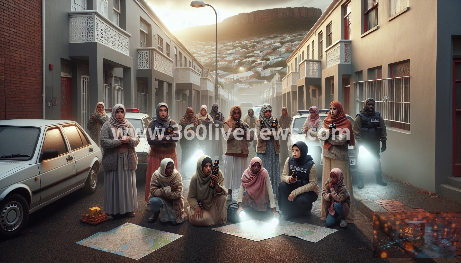 Mothers in Cape Town form neighborhood watch patrols to address rising gang-related crime and enhance community safety