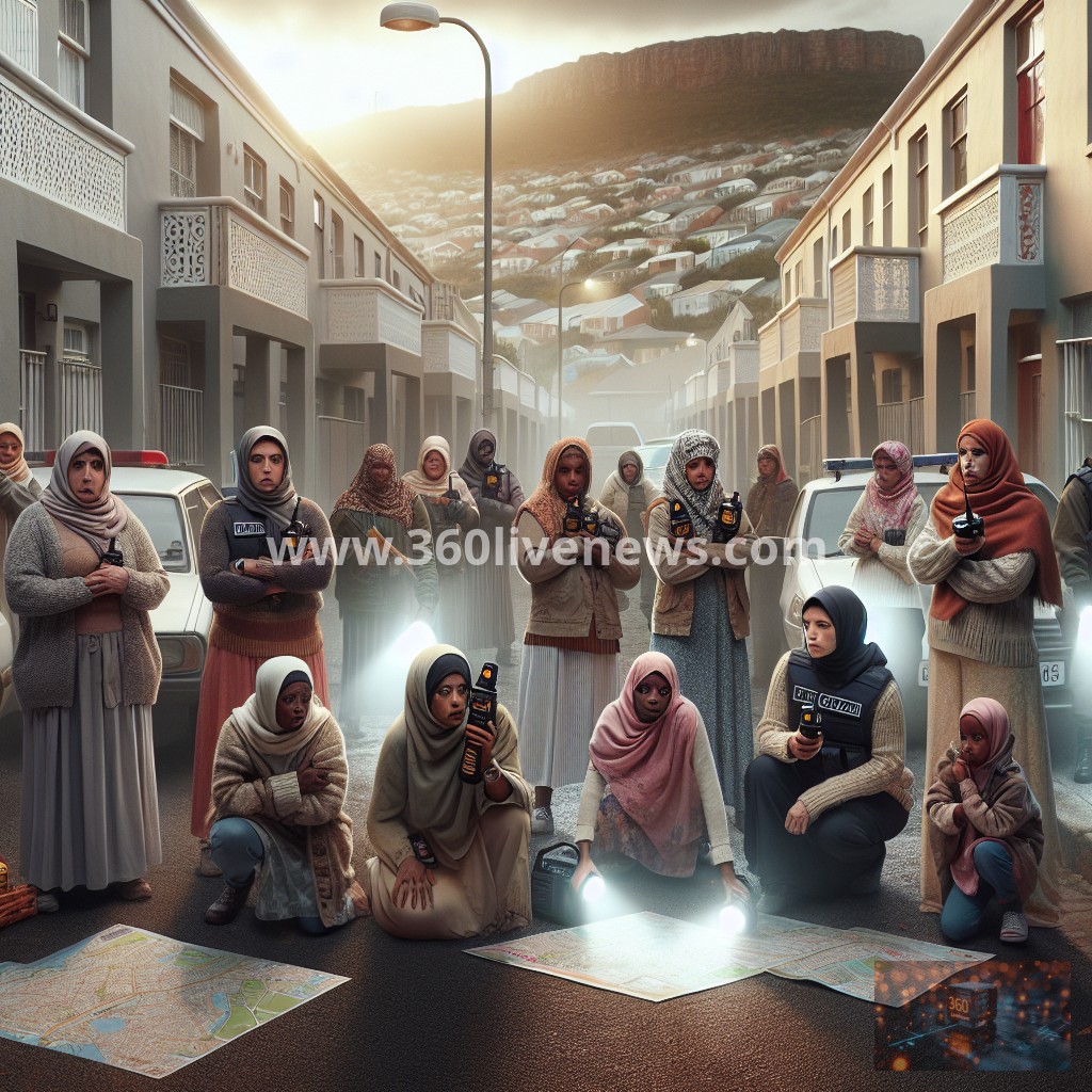 Mothers in Cape Town form neighborhood watch patrols to address rising gang-related crime and enhance community safety