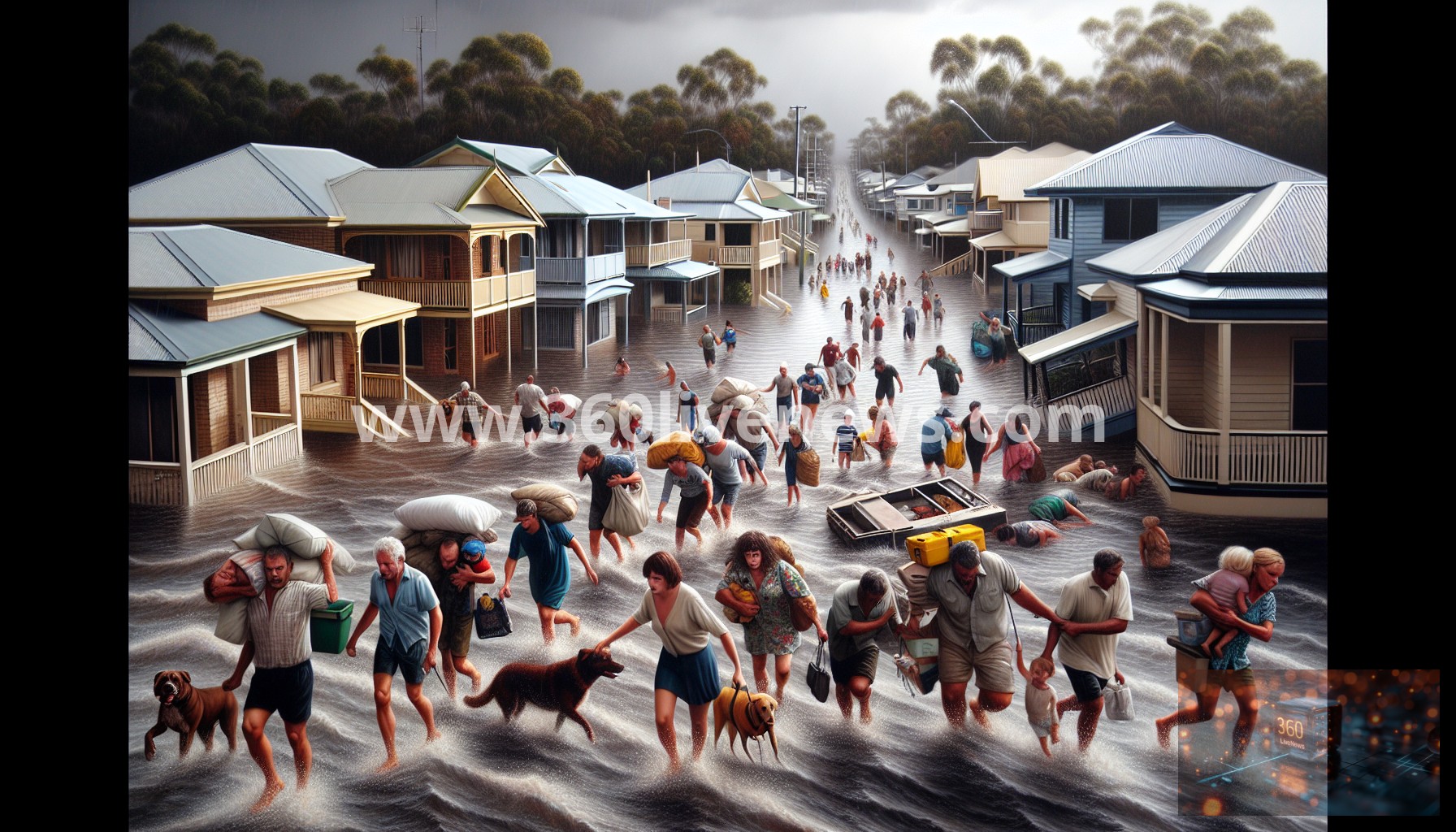 Bundaberg residents ordered to evacuate as Burnett River flooding threat rises to 7.5 metres due to heavy rainfall