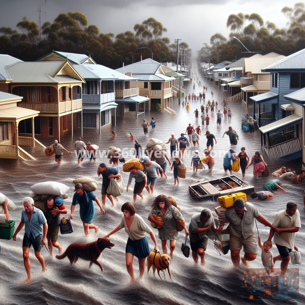 Bundaberg residents ordered to evacuate as Burnett River flooding threat rises to 7.5 metres due to heavy rainfall