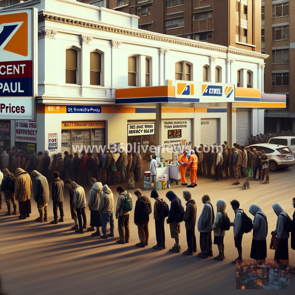 St Vincent de Paul Society reports surge in emergency relief requests amid rising fuel prices in Canberra