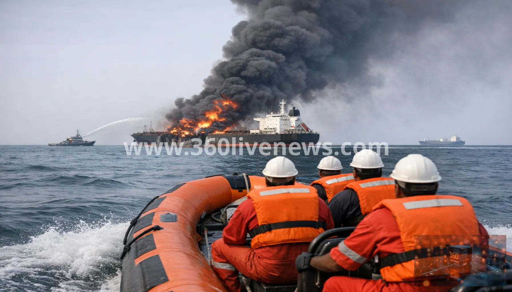 Indian crew affected as tanker fires and strikes reported off Oman