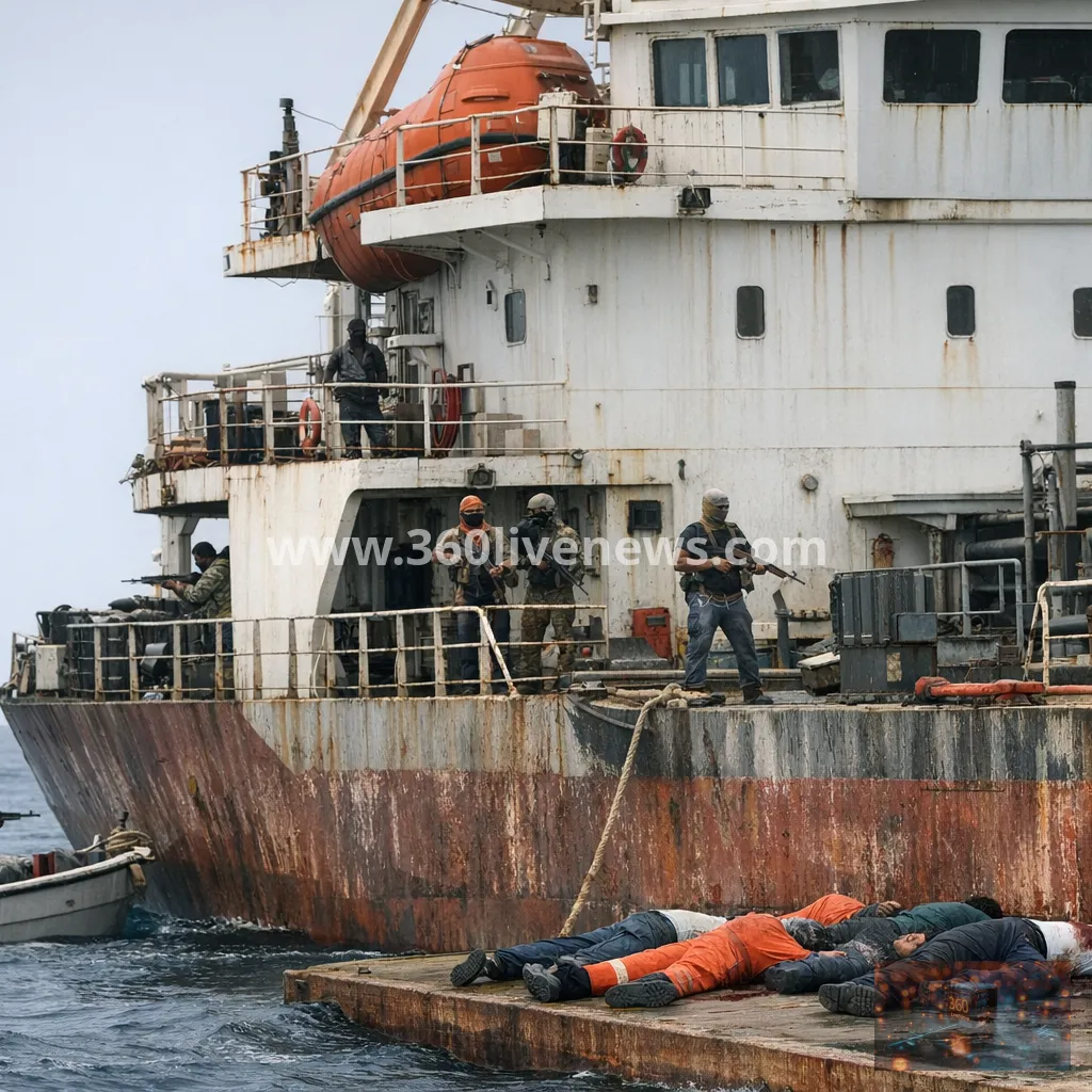 Somali pirates kill five crew on hijacked tanker off Puntland