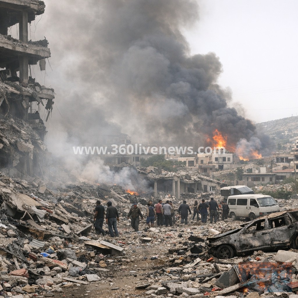Israeli airstrikes kill at least 12 in southern Lebanon despite ceasefire