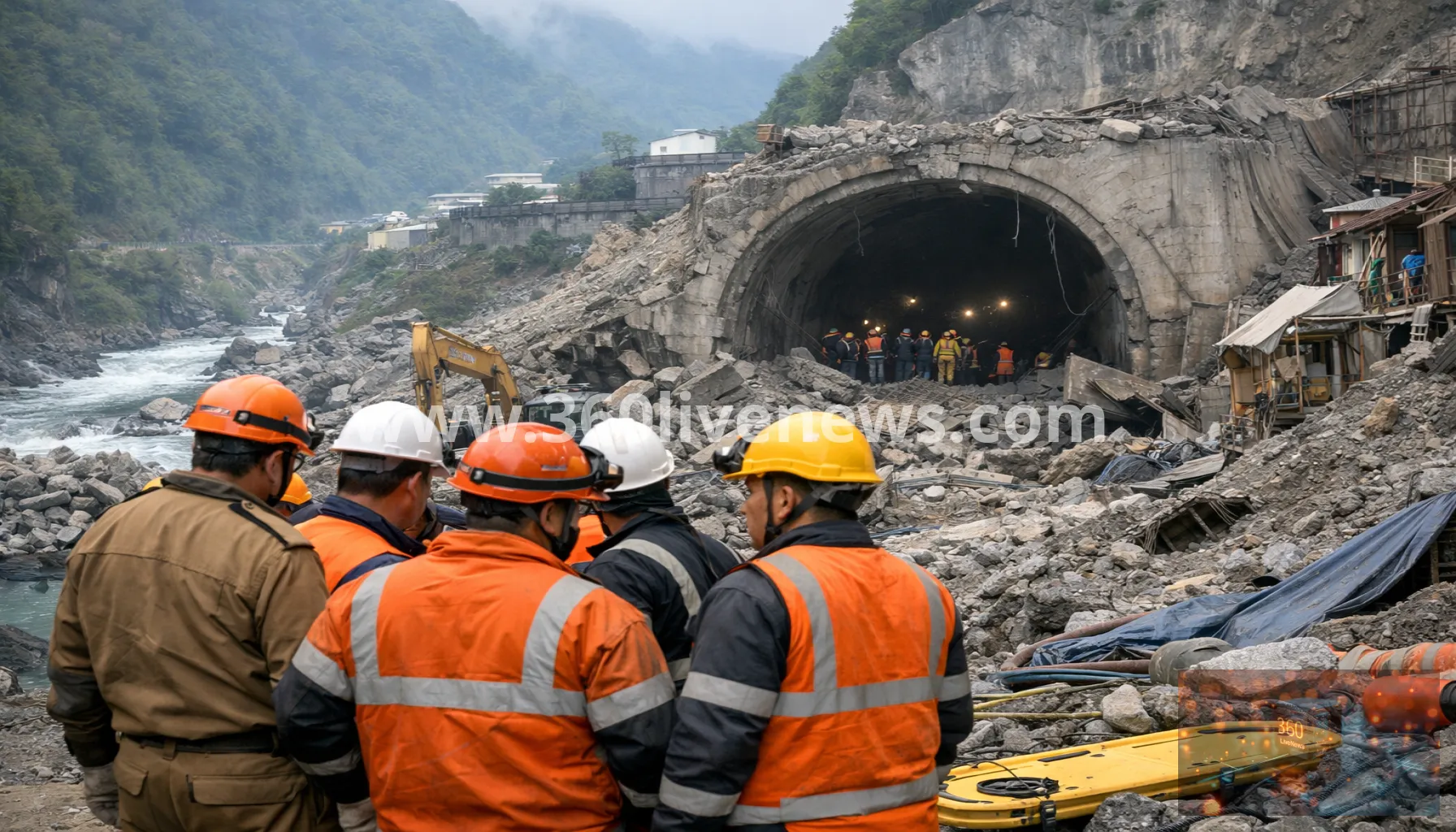 Death toll rises to 20 after blast and tunnel collapse at hydroelectric project in Sikkim