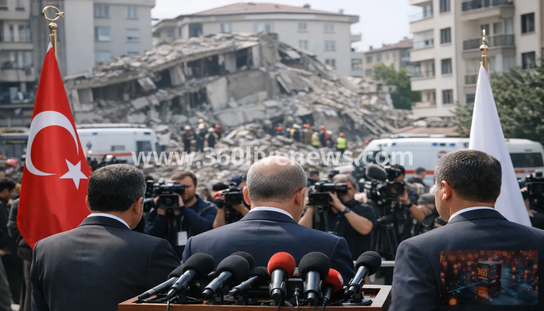 Two killed after partial building collapse in Istanbul's Maltepe district