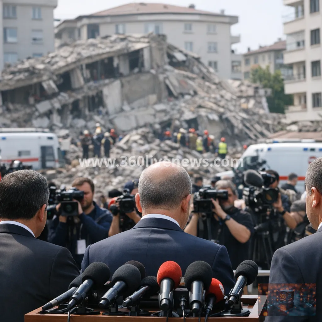 Two killed after partial building collapse in Istanbul's Maltepe district