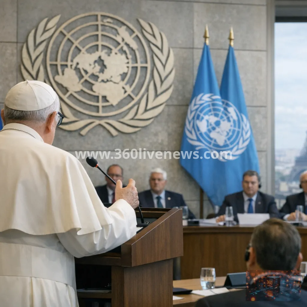Pope Leo warns UN risks becoming a 'charade' during Paris visit
