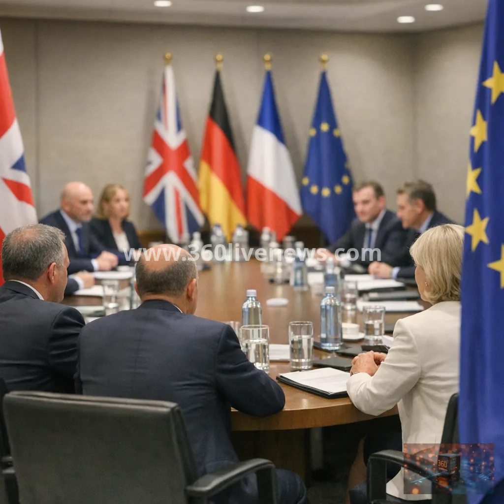 Britain and European allies discuss emergency diesel stockpiles after US export threat