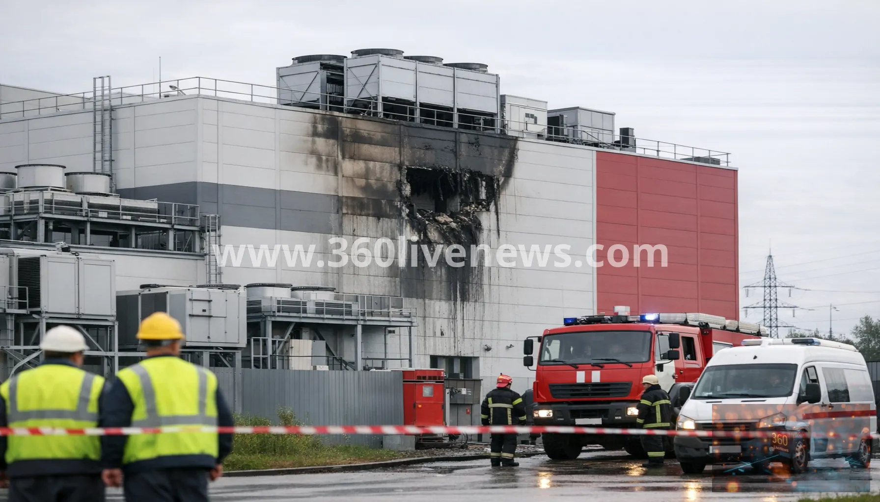 Yandex says Vladimir data centre shut down after third drone attack this week
