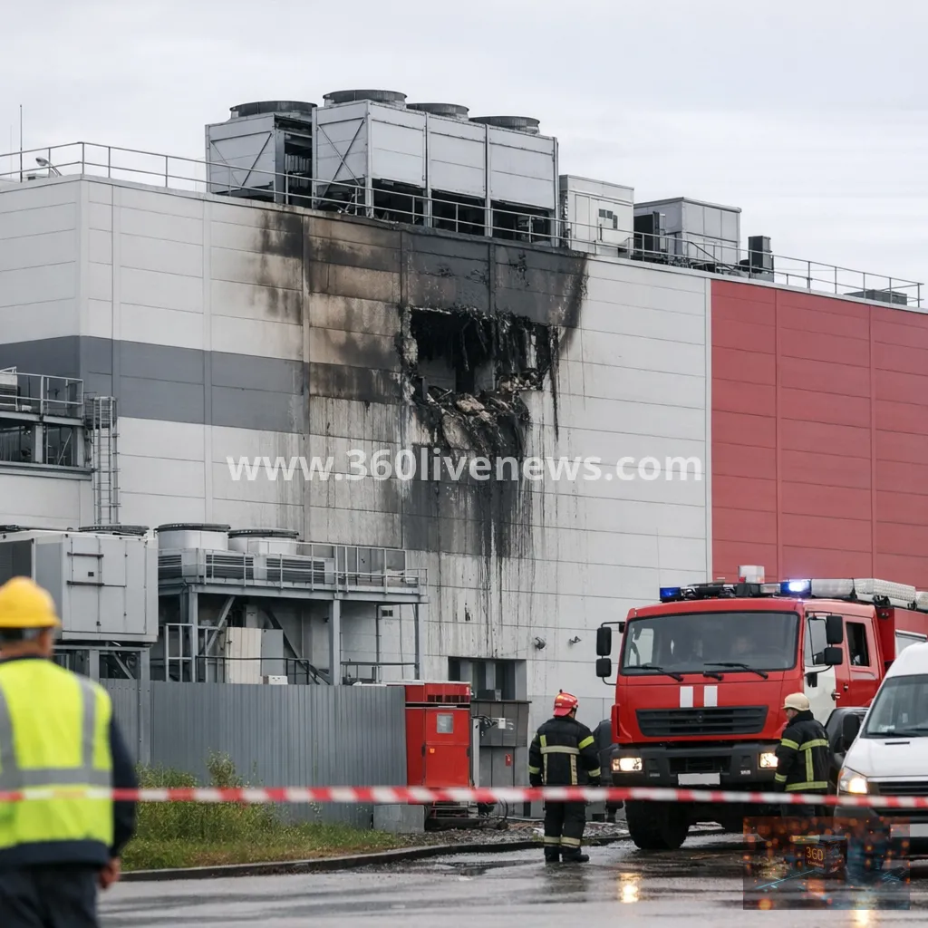 Yandex says Vladimir data centre shut down after third drone attack this week