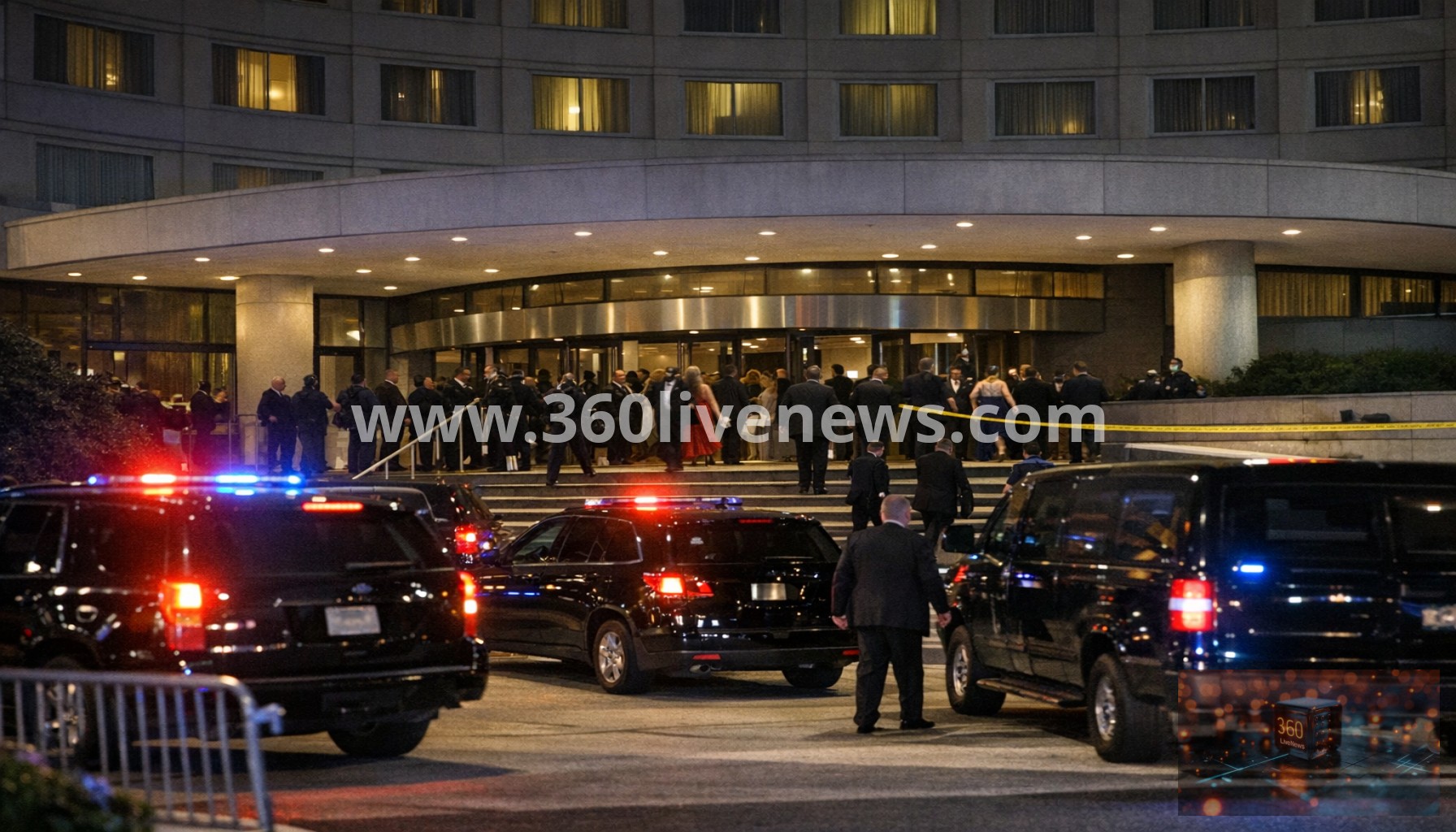 Trump safe after shots fired at White House Correspondents' Dinner; suspect apprehended