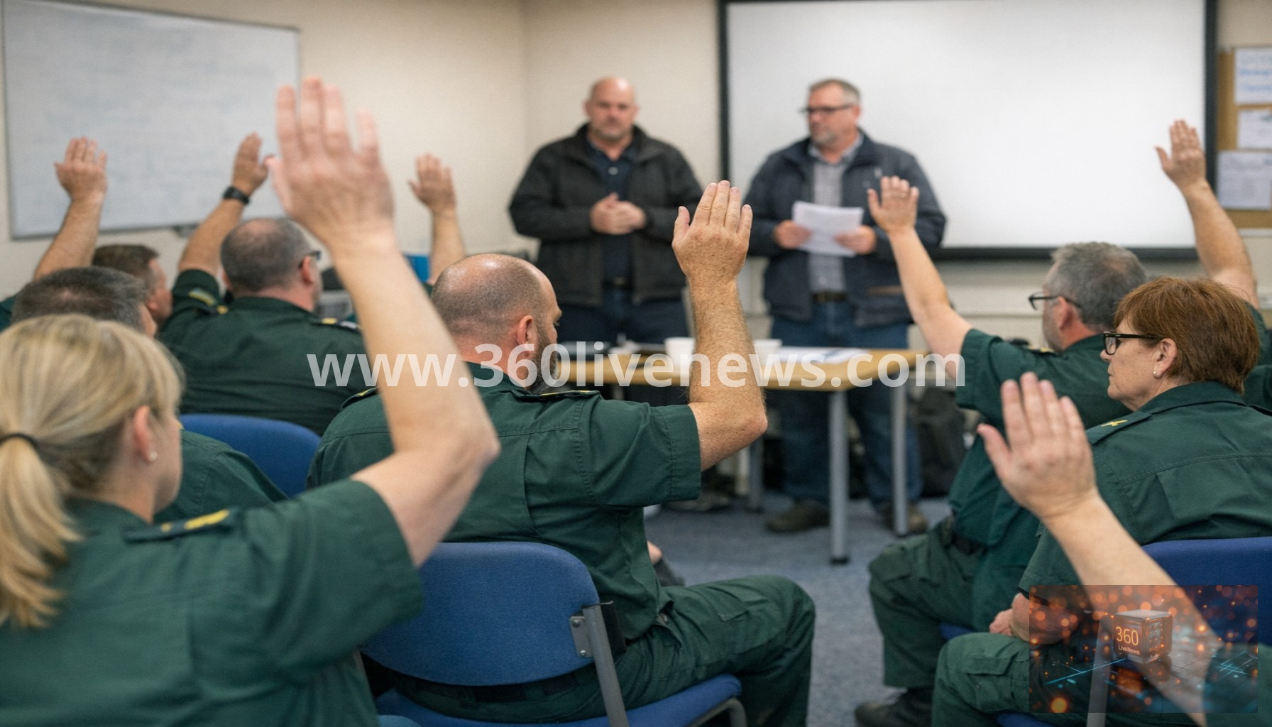 Unite Union Members in National Ambulance Service Vote for Industrial Action Amid Wage Dispute