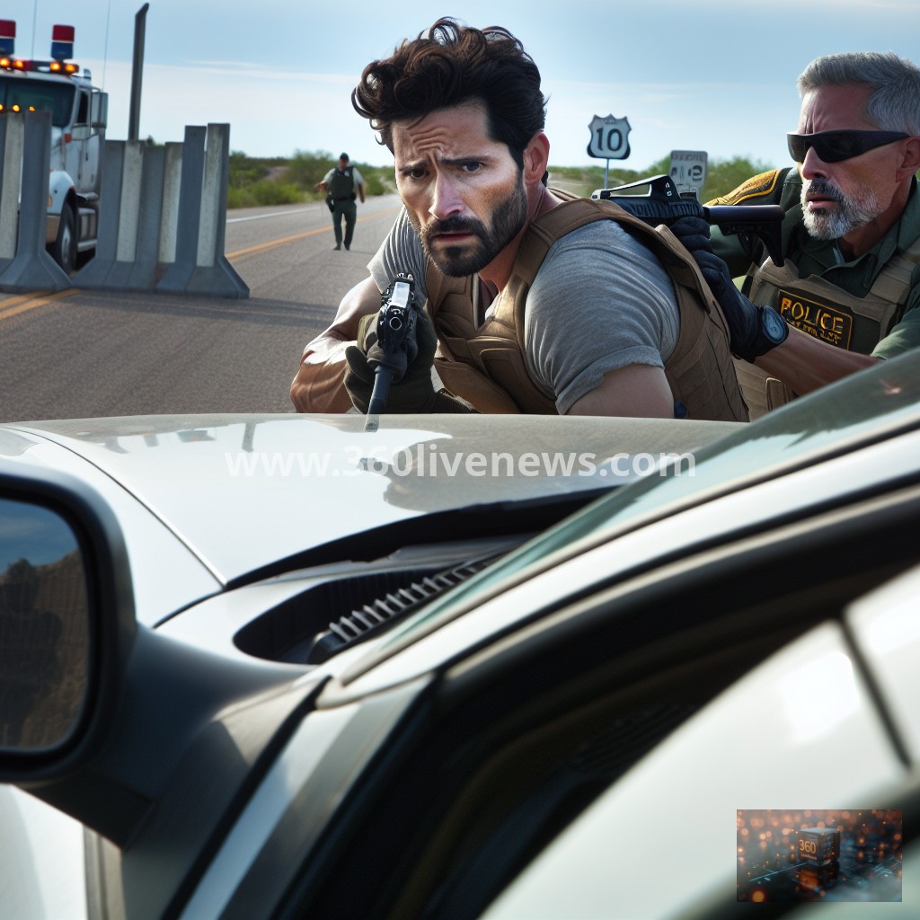 Man killed after shooting at law enforcement during pursuit near Texas Border Patrol checkpoint on Interstate 10